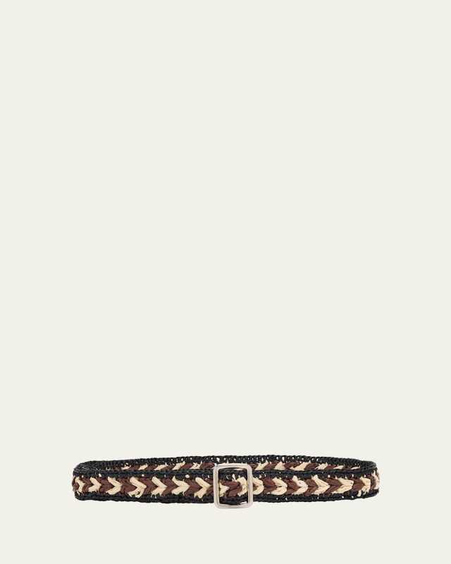 Ana Raffia Belt